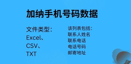 加纳手机号码数据