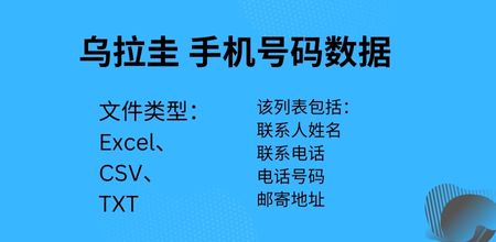 乌拉圭 手机号码数据