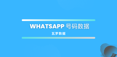 WhatsApp 号码数据